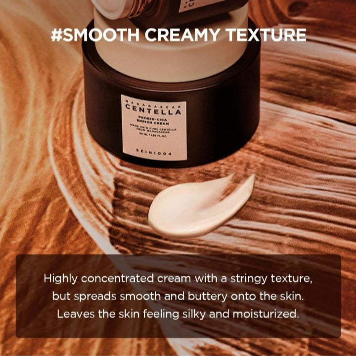 SKIN1004 Centella Enrich Face Cream Probio - Cica Rich Hydration & Anti-Aging